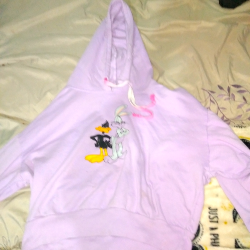 Cropped hoodie